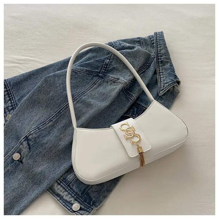 Pink Leather Shoulder Bag for Women 2024 Trendy Fashion β feature 9