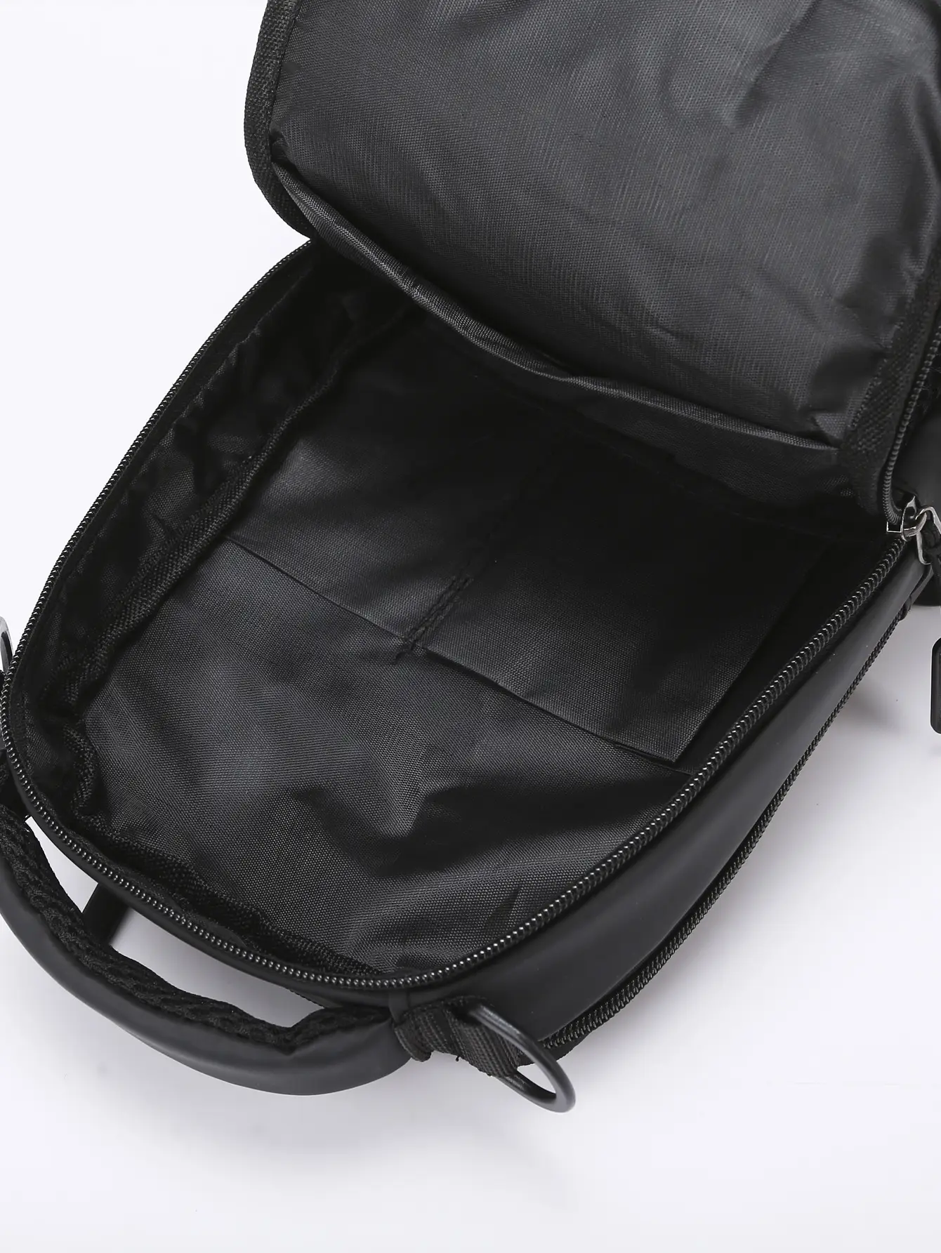 Men's Waterproof Shoulder Crossbody Bag Black - Image 9