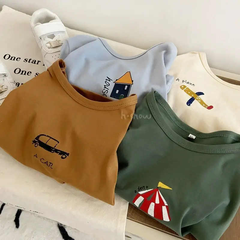 New Spring & Autumn Cotton T-Straps for Boys