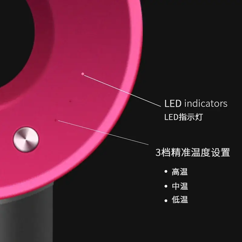 High-Speed Hair Dryer with Negative Ion Bladeless Design — feature 20