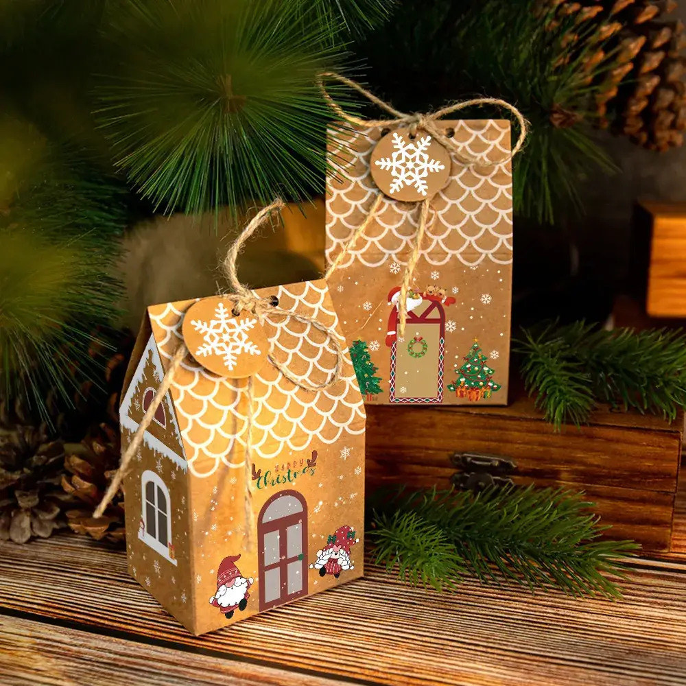 Cross-Border Christmas Gingerbread House Box Set - Image 3