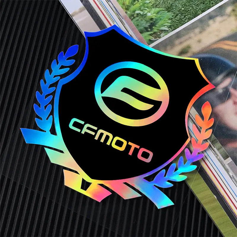 CFMOTO650NK400NK150N Reflective Motorcycle Sticker Blue Yellow