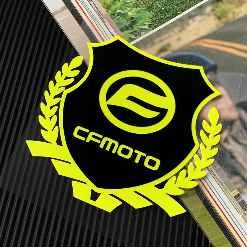 CFMOTO650NK400NK150N Reflective Motorcycle Sticker Blue Yellow