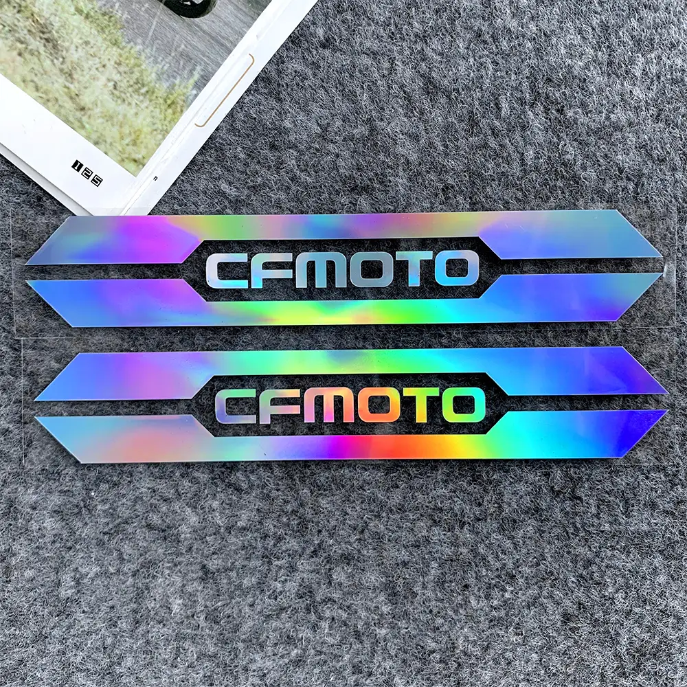CFMOTO650NK400NK150N Reflective Motorcycle Sticker Blue Yellow