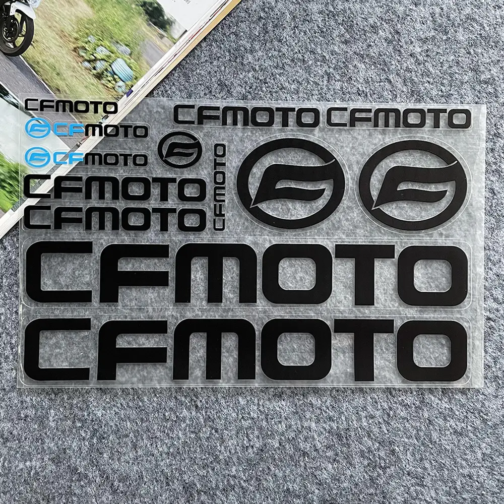 CFMOTO650NK400NK150N Reflective Motorcycle Sticker Blue Yellow