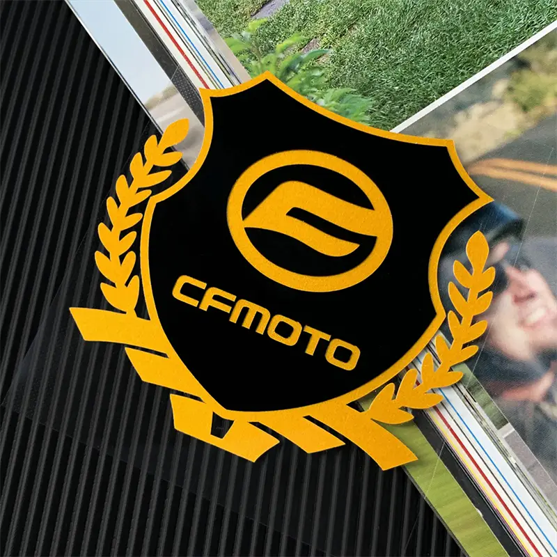 CFMOTO650NK400NK150N Reflective Motorcycle Sticker Blue Yellow