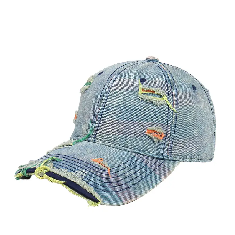 Korean Style Washed Baseball Cap for Men Women Spring Autumn