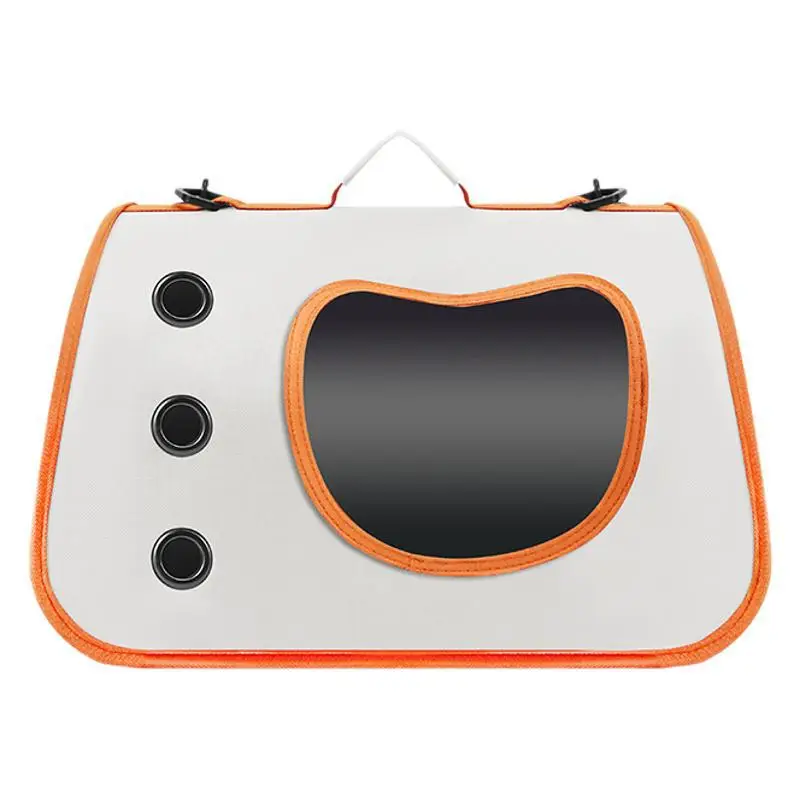 Cat Bag with 4 Pockets Lightweight Pet Carrier