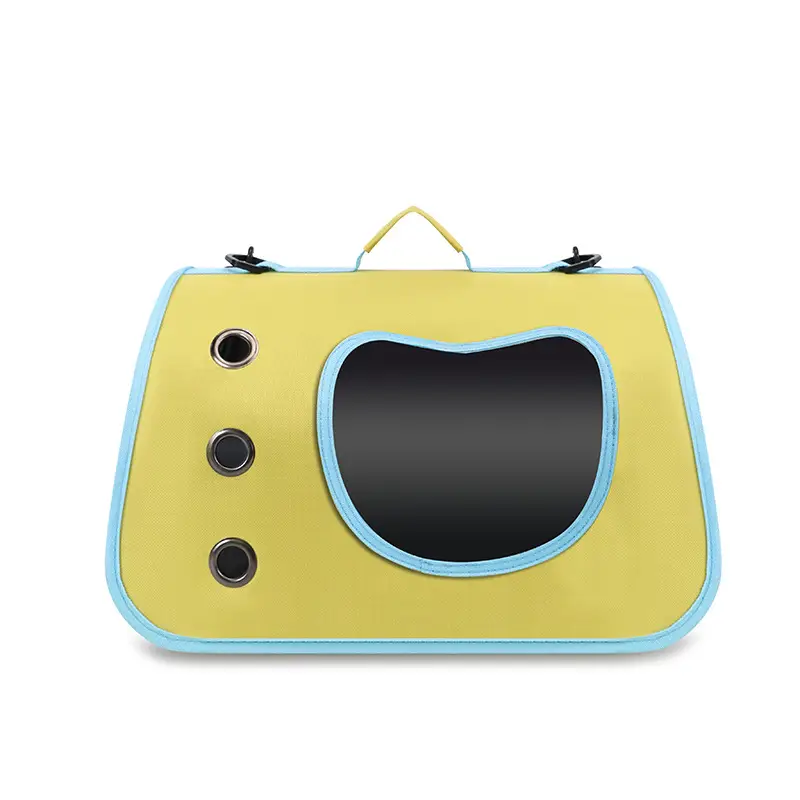 Cat Bag with 4 Pockets Lightweight Pet Carrier