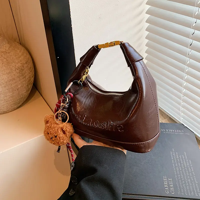 Vintage Red Hand Pea Bag for Women 2024 - Image 6