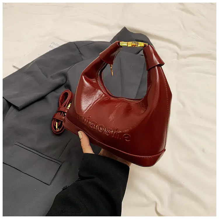Vintage Red Hand Pea Bag for Women 2024 — feature 30