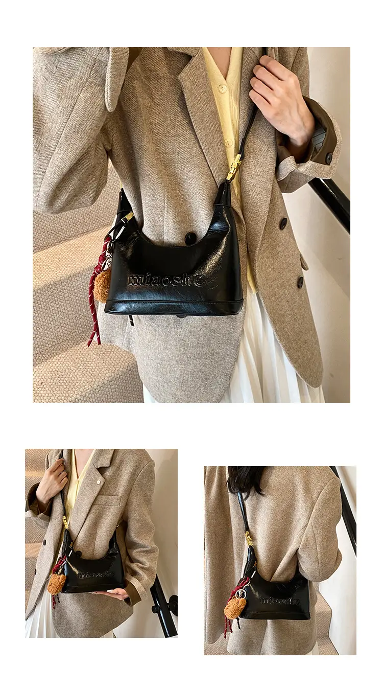 Vintage Red Hand Pea Bag for Women 2024 — feature 5