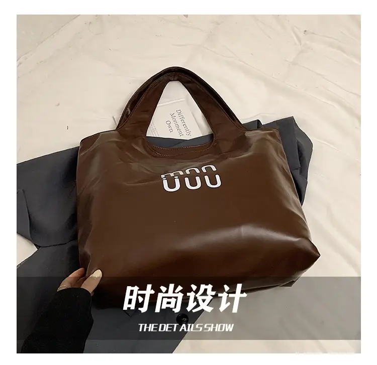 Women's Black PU Leather Commuter Bag 2026 — feature 4
