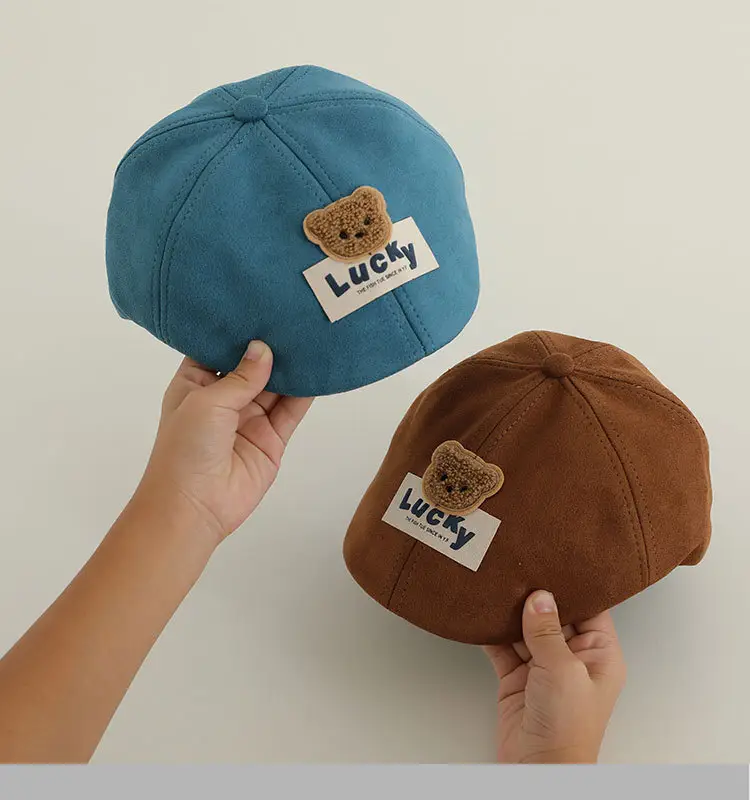 Baby Windproof Bear Tissue Hat for Boys Girls — feature 4