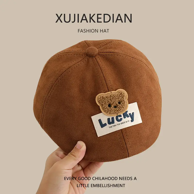 Baby Windproof Bear Tissue Hat for Boys Girls - Image 5