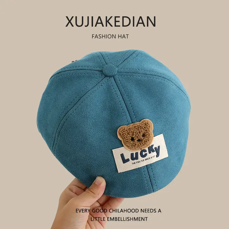 Baby Windproof Bear Tissue Hat for Boys Girls - Image 6