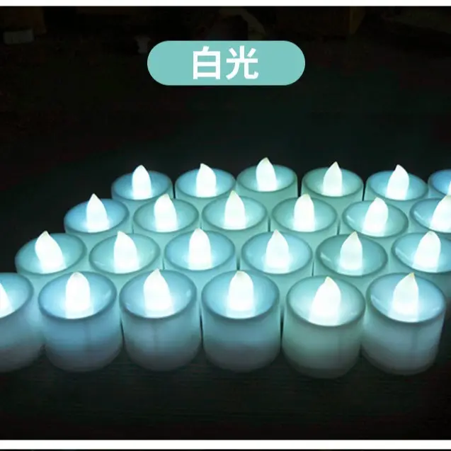 Electronic candle lamp led candle lamp creative wedding birthday wedding candle venue layout props electronic candle