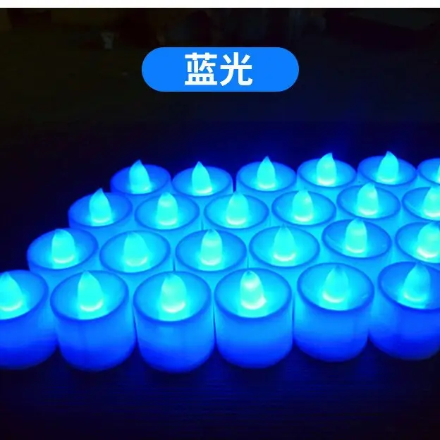 Electronic candle lamp led candle lamp creative wedding birthday wedding candle venue layout props electronic candle