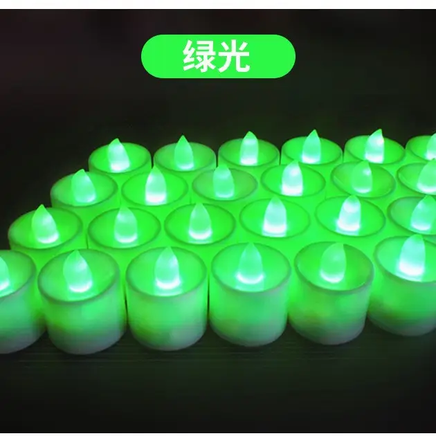 Electronic candle lamp led candle lamp creative wedding birthday wedding candle venue layout props electronic candle