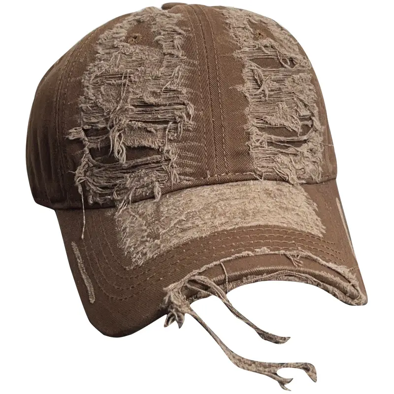 Women Retro Rotten Cap Gray Bristle 14-16cm - Image 13