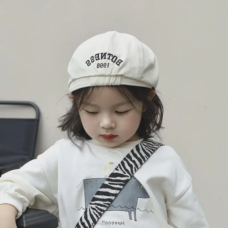 Girls Korean Style White Beret Cap 2024 - Image 15