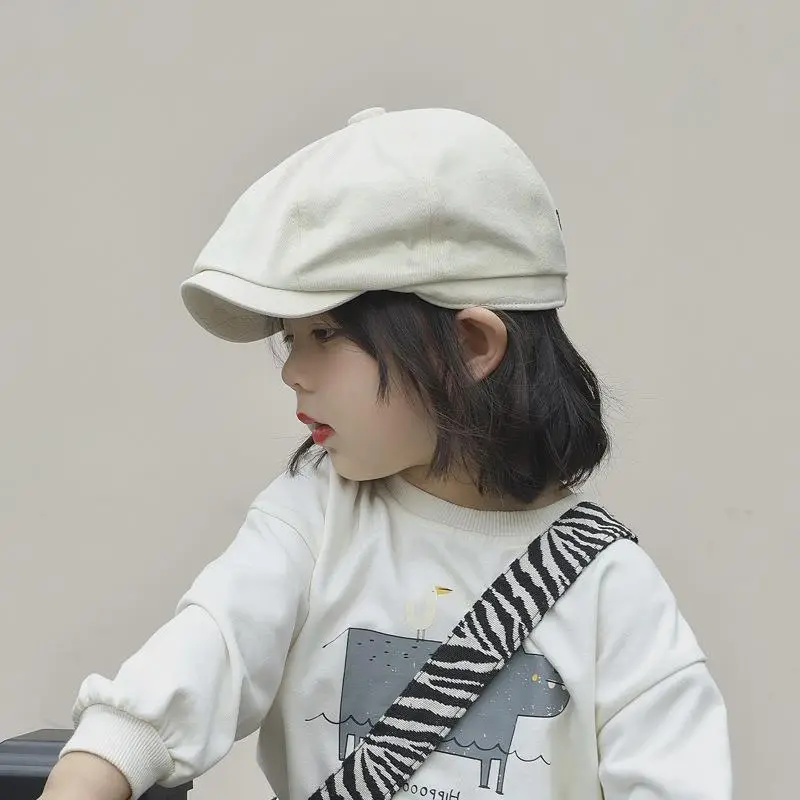 Girls Korean Style White Beret Cap 2024 - Image 16
