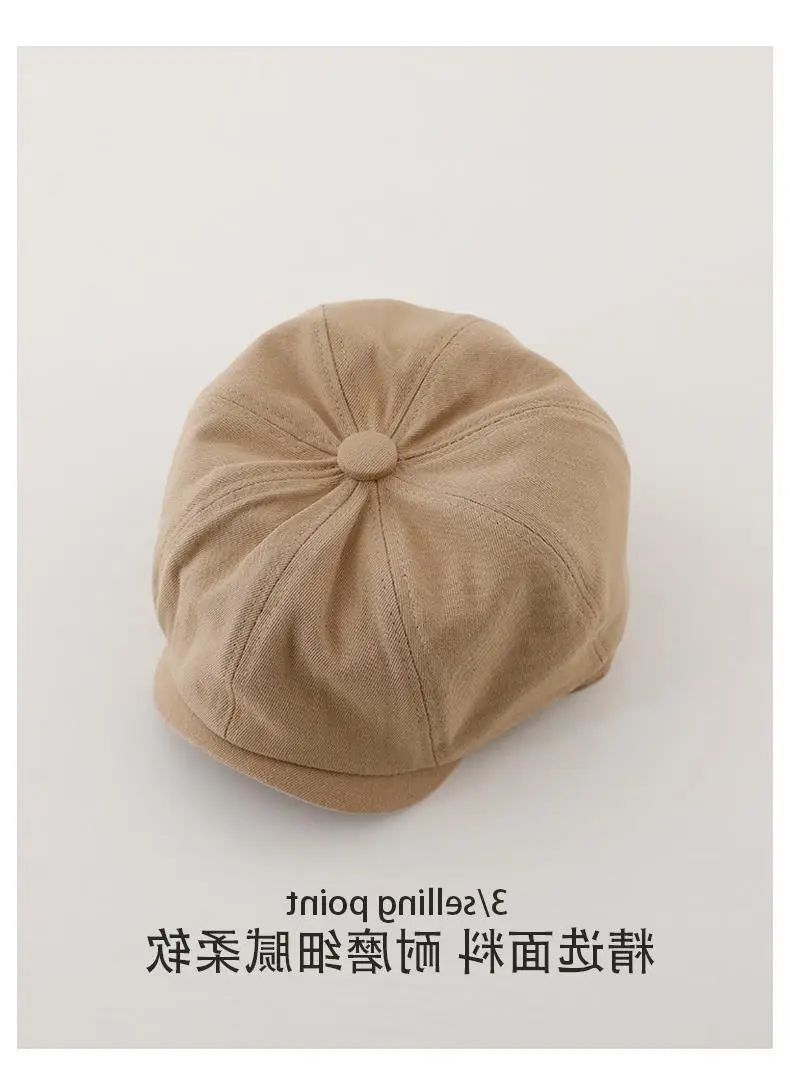 Girls Korean Style White Beret Cap 2024 — feature 16