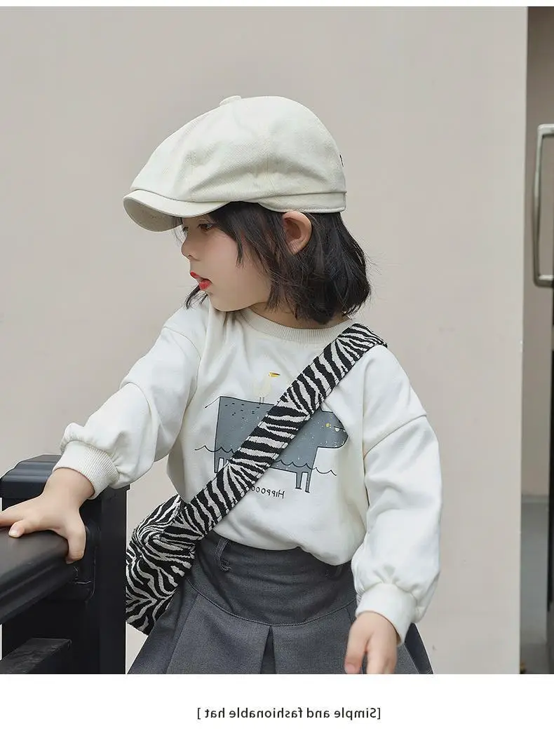 Girls Korean Style White Beret Cap 2024 — feature 20