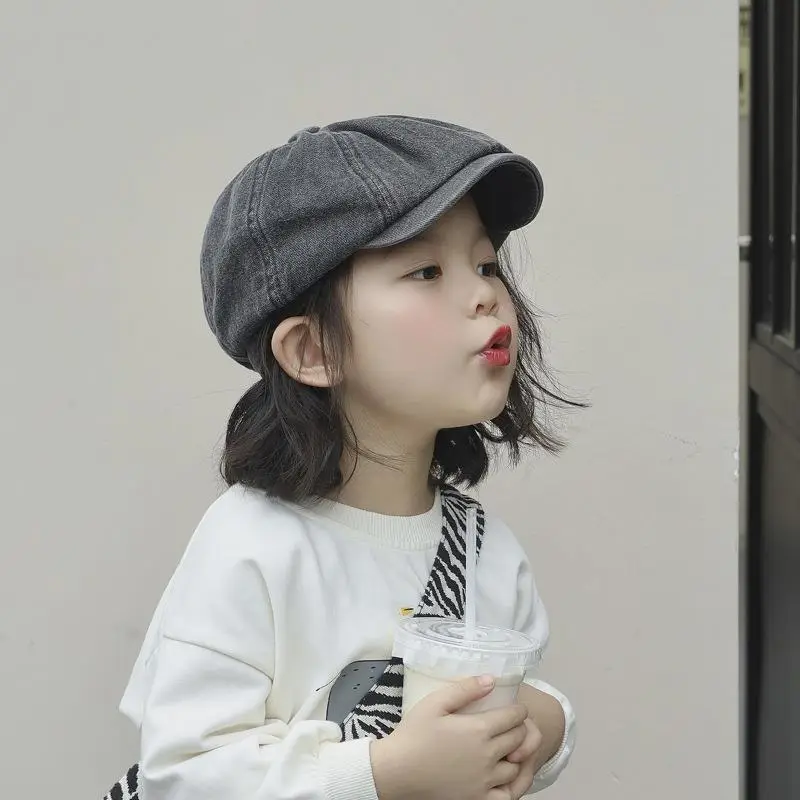 Girls Korean Style White Beret Cap 2024 - Image 5