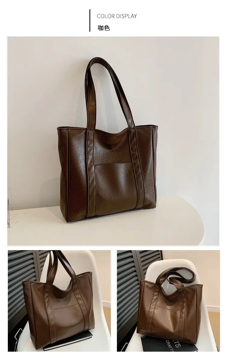 Brown Korean Style Shoulder Bag for Women — feature 15