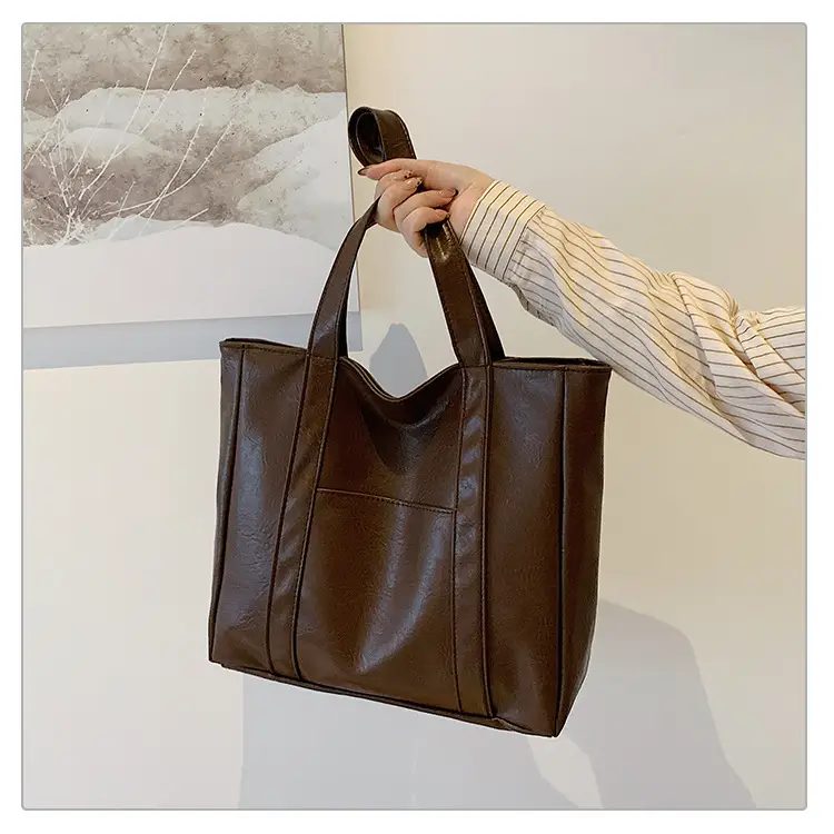 Brown Korean Style Shoulder Bag for Women — feature 21