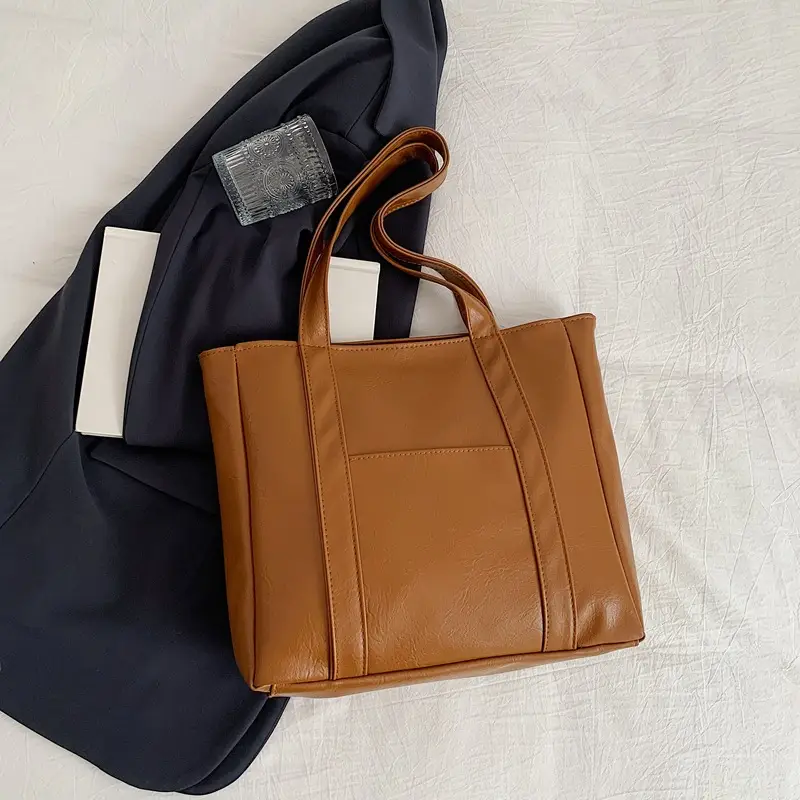 Brown Korean Style Shoulder Bag for Women - Image 3