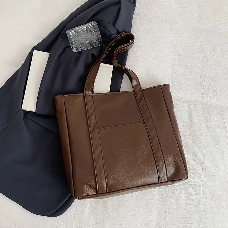 Brown Korean Style Shoulder Bag for Women - Image 4