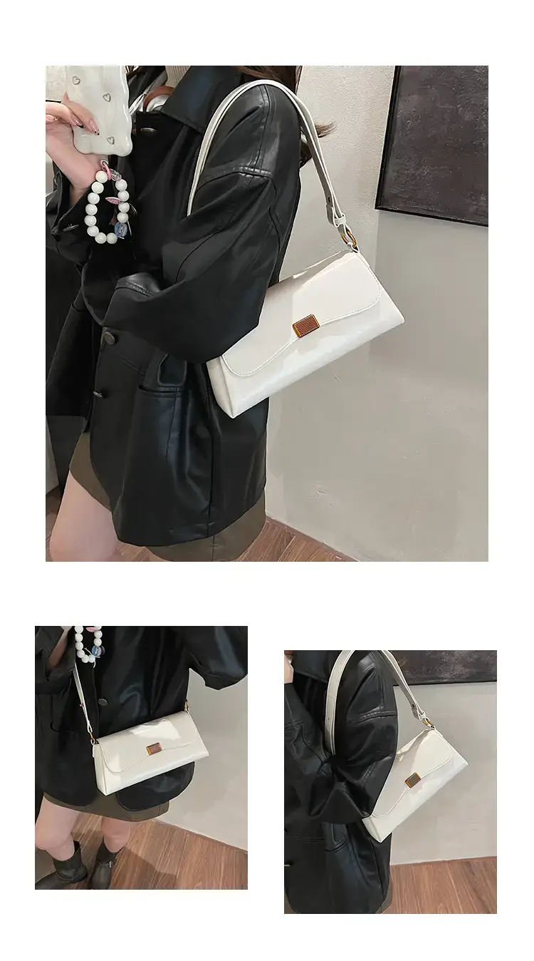 Women's Brown Leather Crossbody Bag 2024 New Style — feature 13