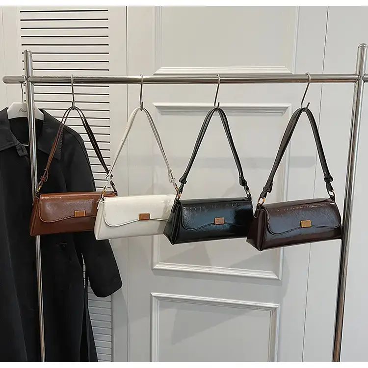 Women's Brown Leather Crossbody Bag 2024 New Style — feature 14