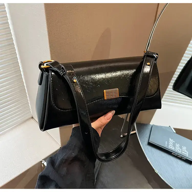 Women's Brown Leather Crossbody Bag 2024 New Style — feature 17