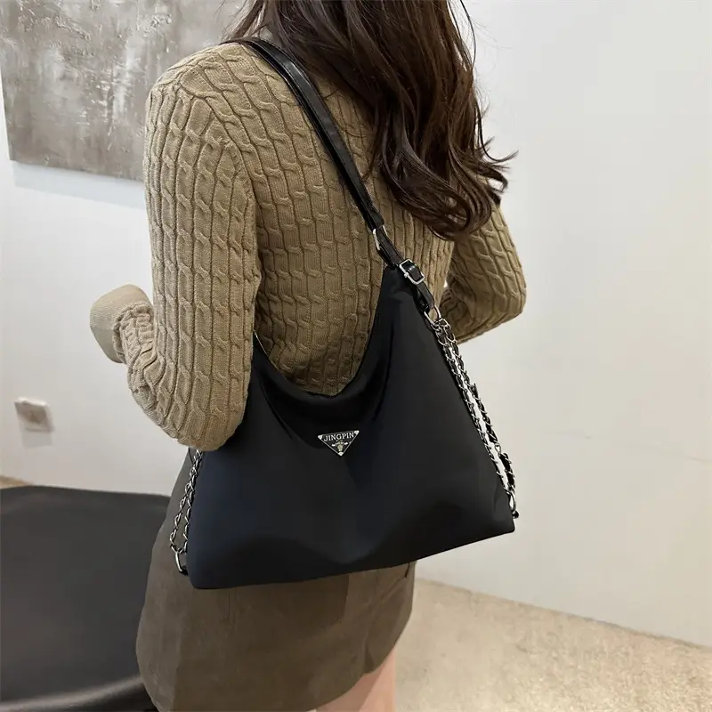 Black Women's Large Capacity Shoulder Bag - Image 2