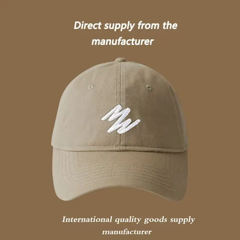 White Big Head Cap for Kids with Wide Brim - Image 9
