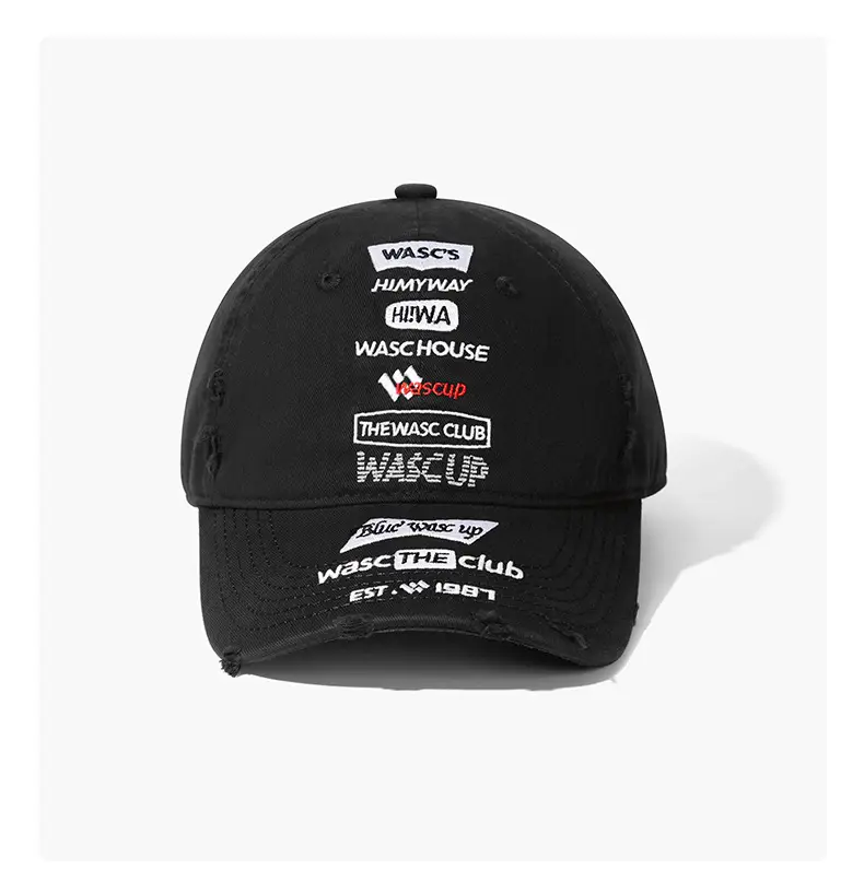 Soft Top Wide-Brimmed Duckbill Cap with Letter Logo — feature 20