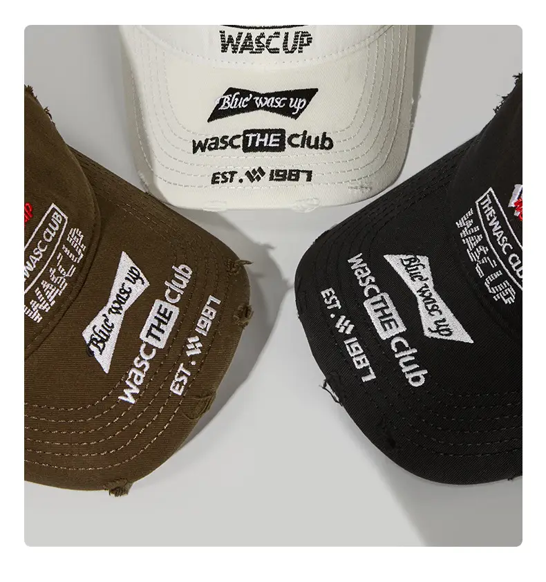 Soft Top Wide-Brimmed Duckbill Cap with Letter Logo — feature 23