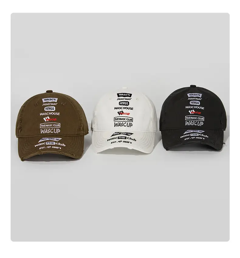 Soft Top Wide-Brimmed Duckbill Cap with Letter Logo — feature 24