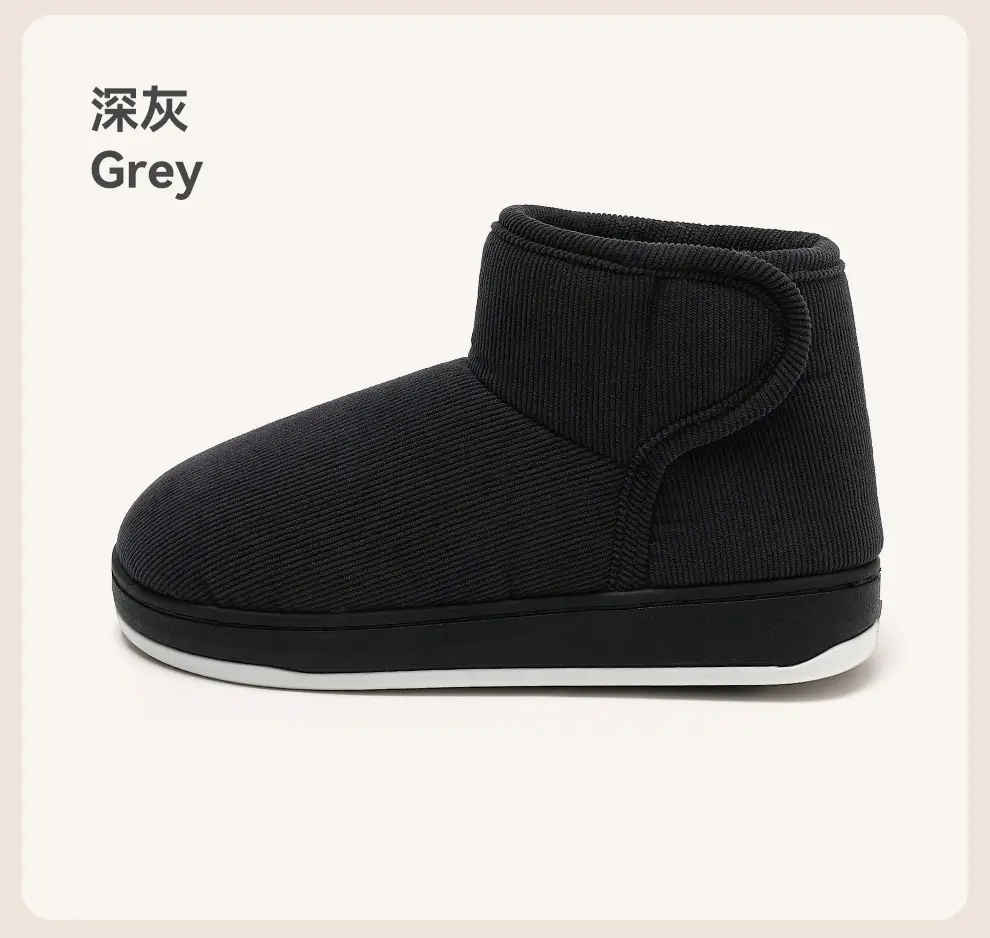 Winter Cotton Slippers for Elderly Women Red Warm — feature 15