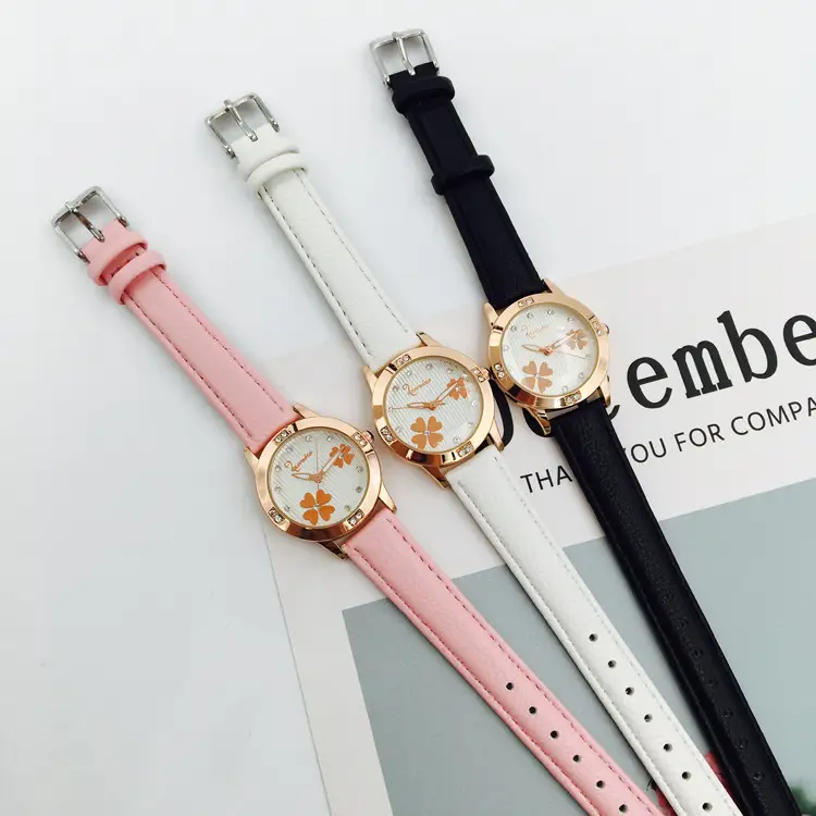Korean Floral Quartz Watch for Girls - Image 9