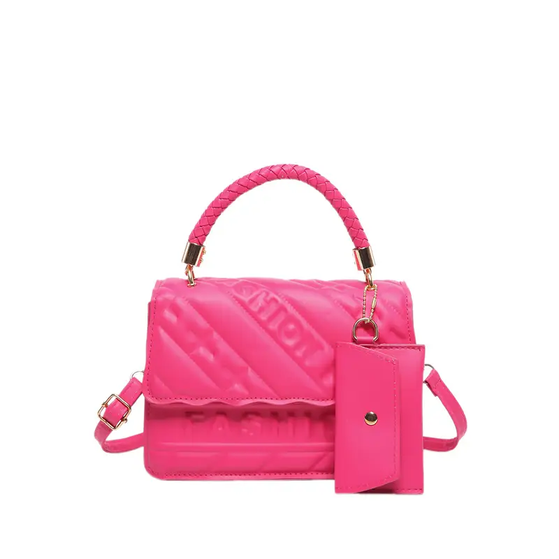 Green Quilted Shoulder Bag 2024 Autumn New - Image 11