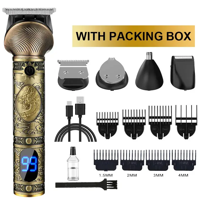 Men's 5-in-1 Electric Hair Clipper with Pack - Image 2