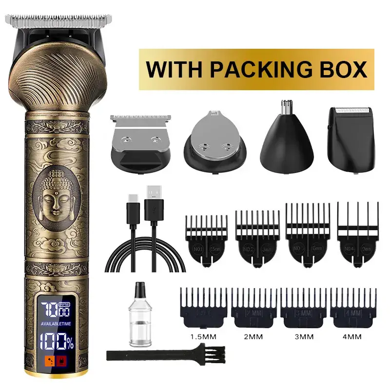 Men's 5-in-1 Electric Hair Clipper with Pack - Image 5