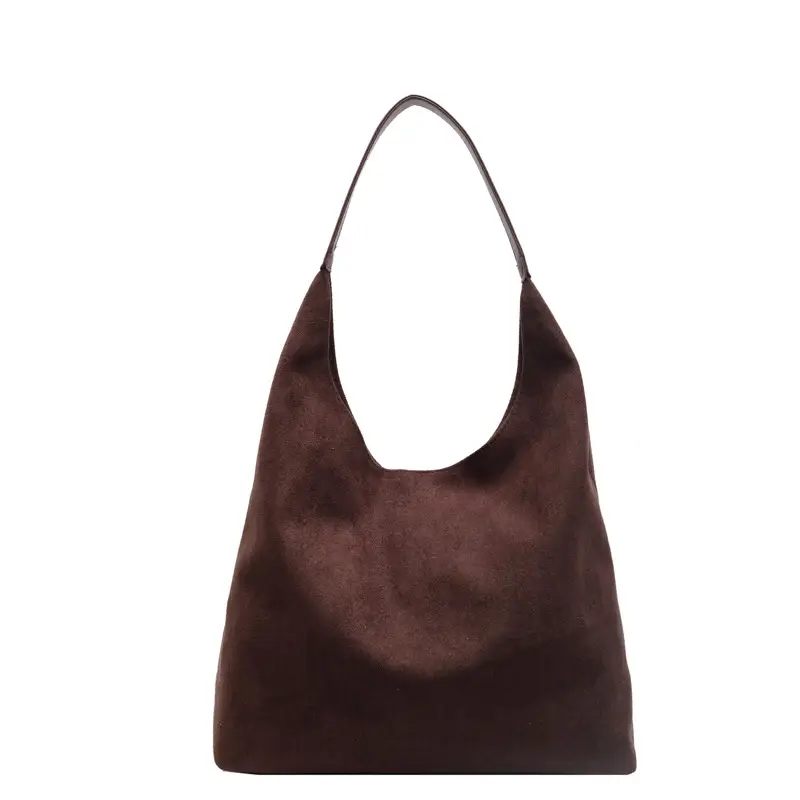 Women Retro Large Capacity Shoulder Bag Black American Style - Image 9