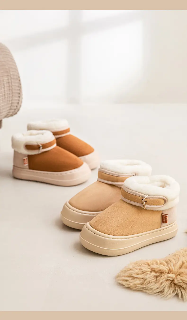 Women's Warm Fleece Winter Boots with Non-Slip Sole — feature 14