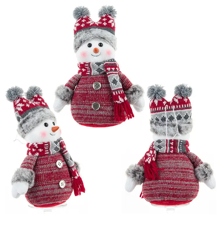 Snowman Decorative Hat 23x16cm Winter Ornament — feature 7