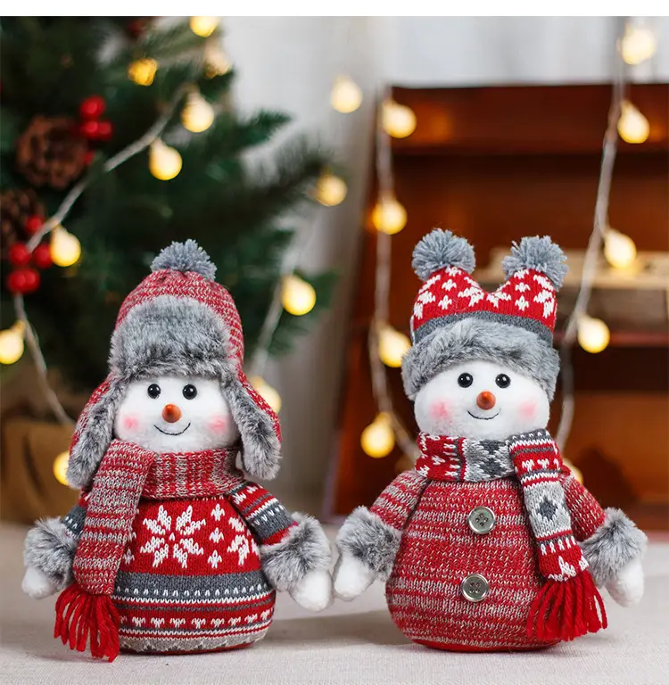 Snowman Decorative Hat 23x16cm Winter Ornament — feature 9